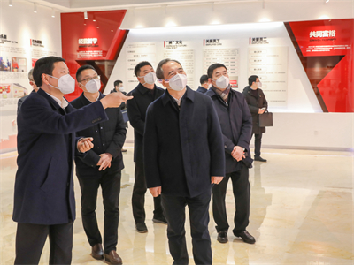 2023年1月，浙江省委常委、組織部長王成來紅獅集團(tuán)調(diào)研企業(yè)黨建、“未來工廠”、人才建設(shè)等工作